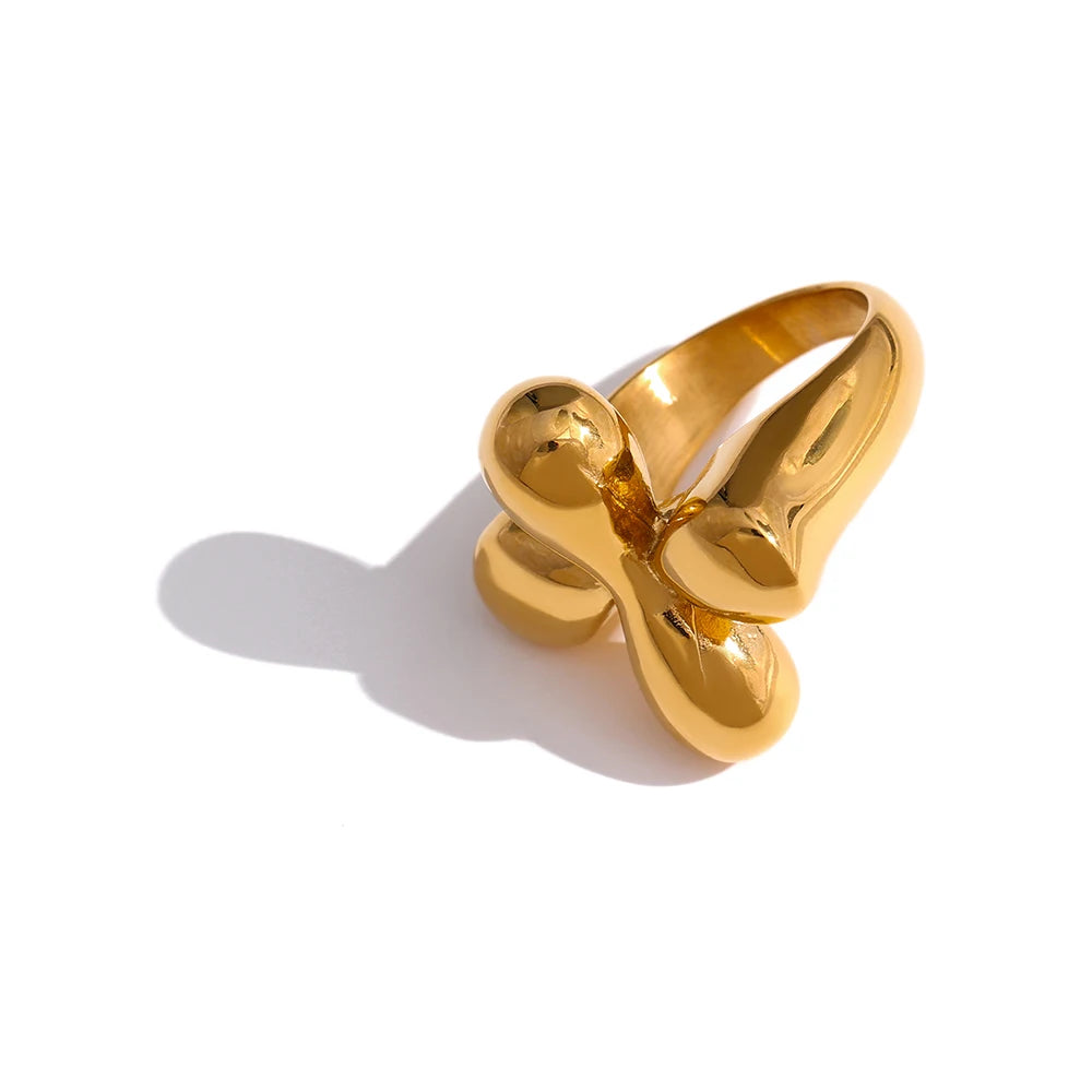Golden Bloom Ring
