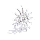 Solar Spiral Statement Ring