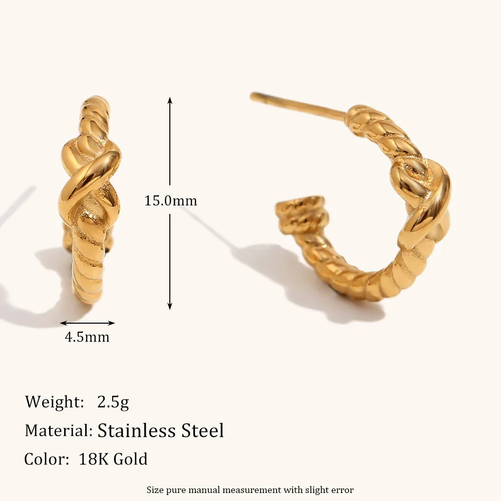 Twist Knot Earrings