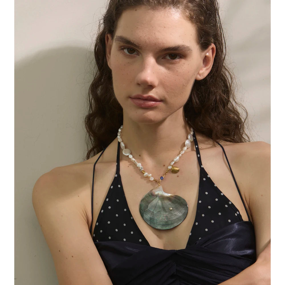 Ocean Pearl Shell Necklace