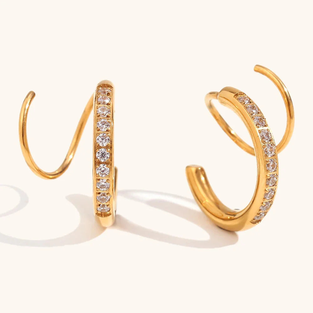 Shiny Bloom earrings