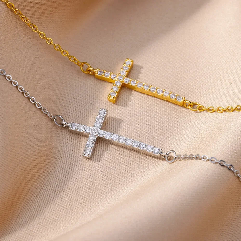 Aura Cross Bracelet