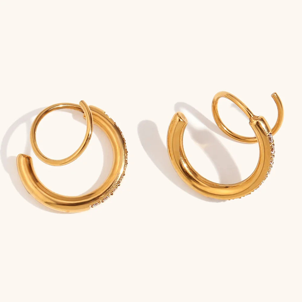 Shiny Bloom earrings