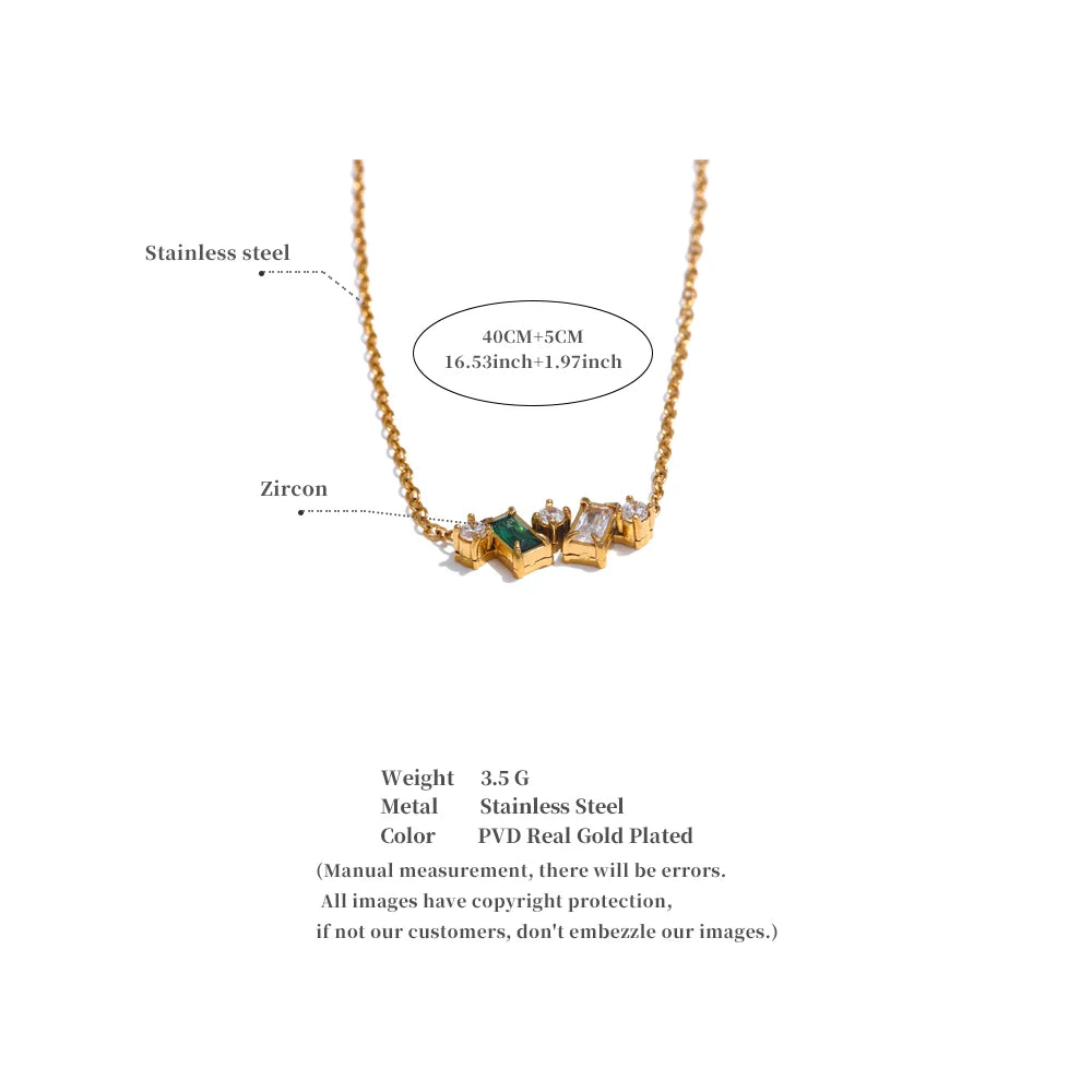 Rainbow Star Crystal Necklace