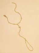 Nordic sun rhinestone bracelet Women's daily dating hand decoration Simple personality jewelry