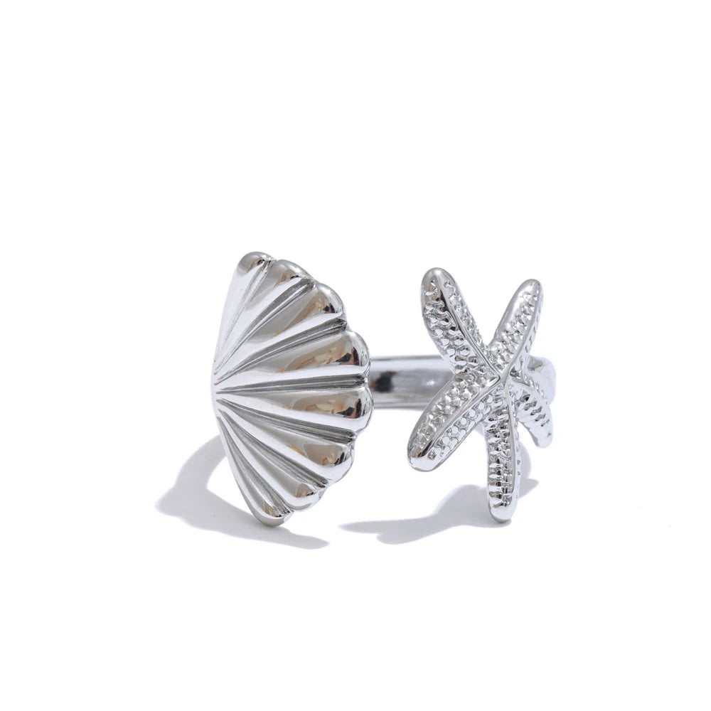 Modern Gold Cuff Ring