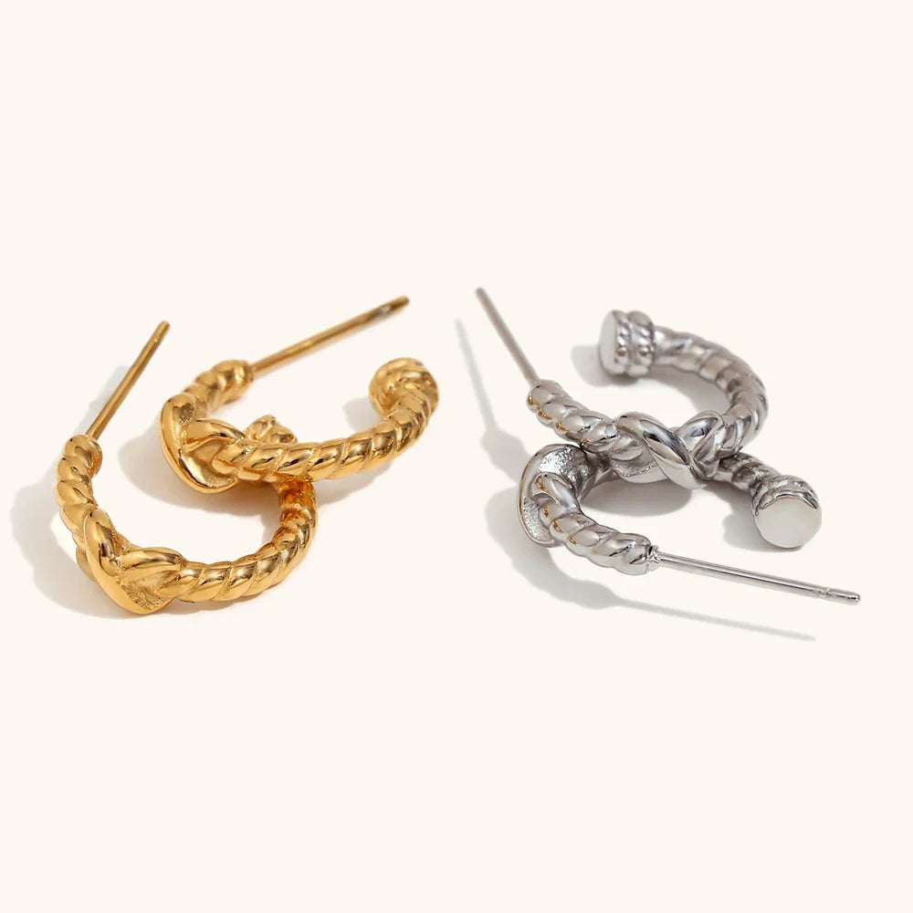 Twist Knot Earrings