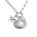 Golden Sea Charm Necklace