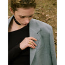 Gold Cross Crystal Statement Ring