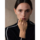 Sculpted Gold Wave Ring