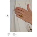 Golden Bloom Ring