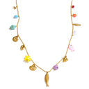 Colorful Ocean Charm Necklace