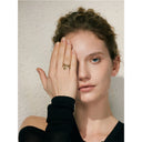 Lina Gold Chain Ring