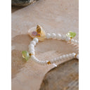 White Bloom Pearl Necklace