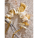 Golden Seashell Statement Necklace
