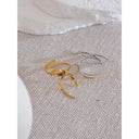 Loly Gold Ribbon Bow Ring