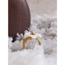 Pearl Bloom Gold Ring