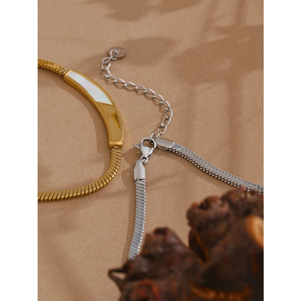 Golden ID Chain Necklace