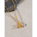Golden Cherry Necklace