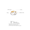 Eve Color Enamel Gold Ring