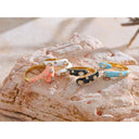 Eve Color Enamel Gold Ring