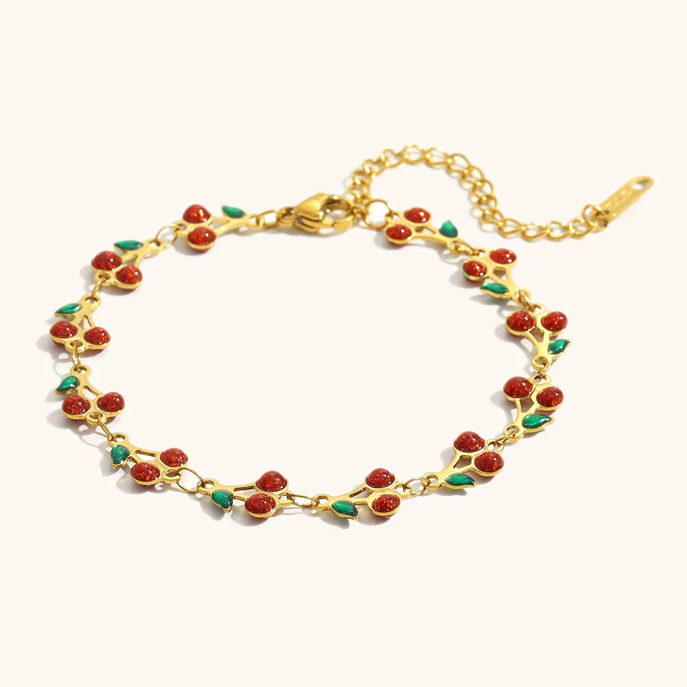 Cherry Bracelet