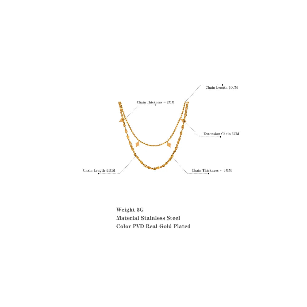 Double Layer Charm Chain