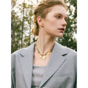 Boho Charm Beaded Necklace