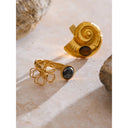 Artistic Gold Open Rings Set