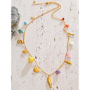Colorful Ocean Charm Necklace