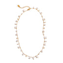 Multicolor Crystal Gold Necklace