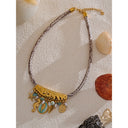 Ocean Charm Choker Necklace
