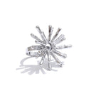 Gold Sunburst Sculptural Ring