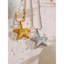 Golden Starfish Necklace