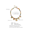 Boho Charm Beaded Necklace