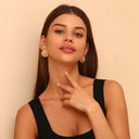 Pearl Conch Earrings