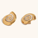 Pearl Conch Earrings