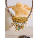Ocean Charm Choker Necklace