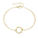 eManco Minimalist Chain Bracelets for Women Adjustable Length Bracelet women Trendy Thin  Stainless Steel Bracelet