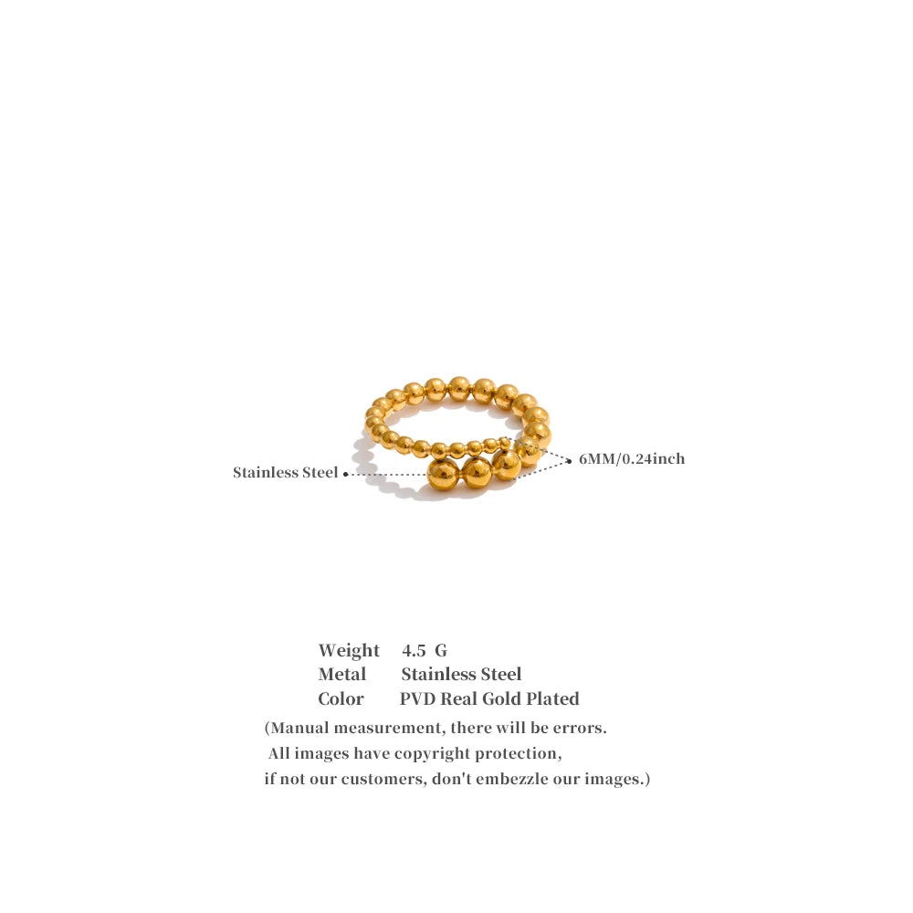 Mini Chain Adjustable Ring