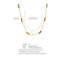 Golden Bead Chain Necklace