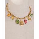 Sunny Ocean Charm Necklace