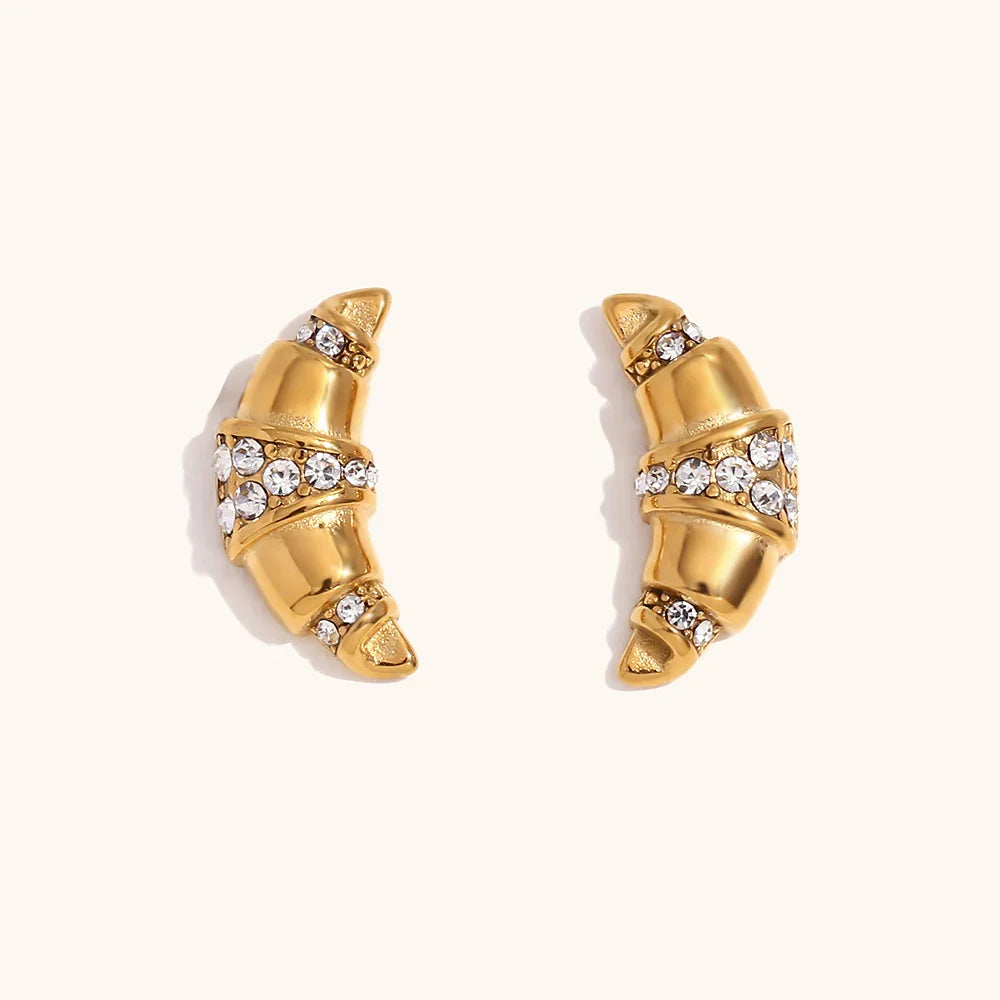 Croissant Earrings