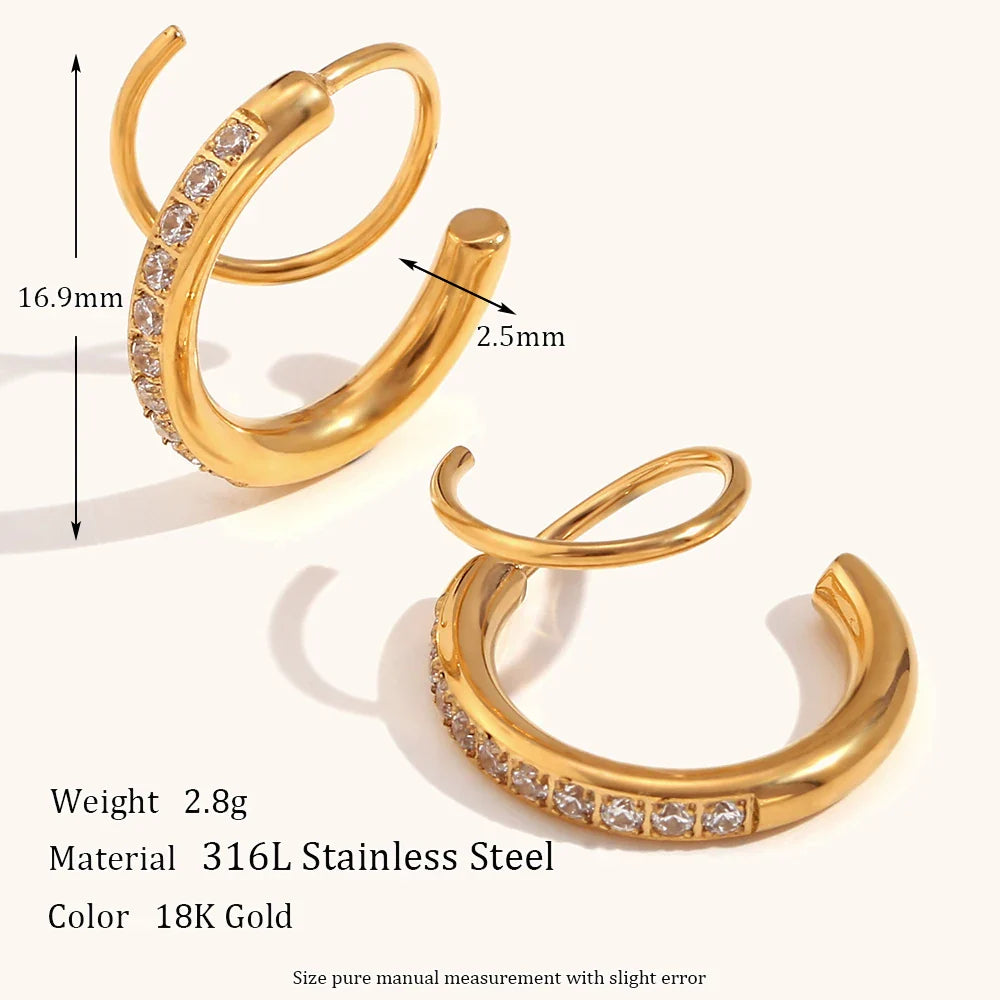 Shiny Bloom earrings