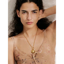 Golden Sea Charm Necklace