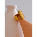 Sculpted Gold Wave Ring