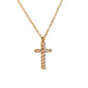 Crystal Cross Necklace