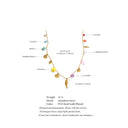 Colorful Ocean Charm Necklace