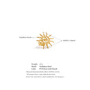 Solar Spiral Statement Ring