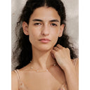 Gold Chain Pearl Necklace